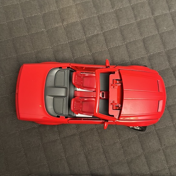 MAISTO ASSEMBLY LINE DIE CAST MODEL KIT FORD MUSTANG RED GT CONCEPT CONVERTIBLE - Picture 5 of 10